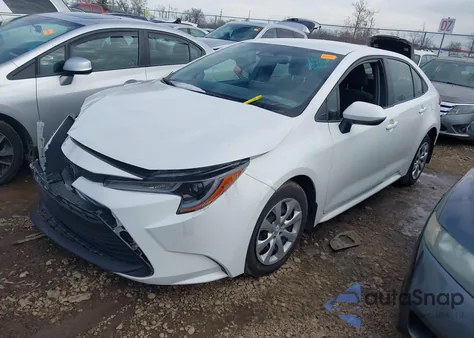 2024 Toyota Corolla Le from USA, damaged, VIN JTDB4MEE2R3021923